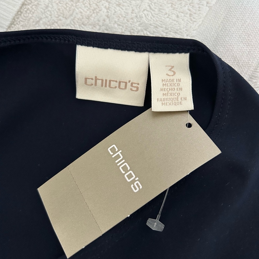 NWT, Chico’s, Microfiber Contemporary Tank Basic Knit - Picture 4 of 7